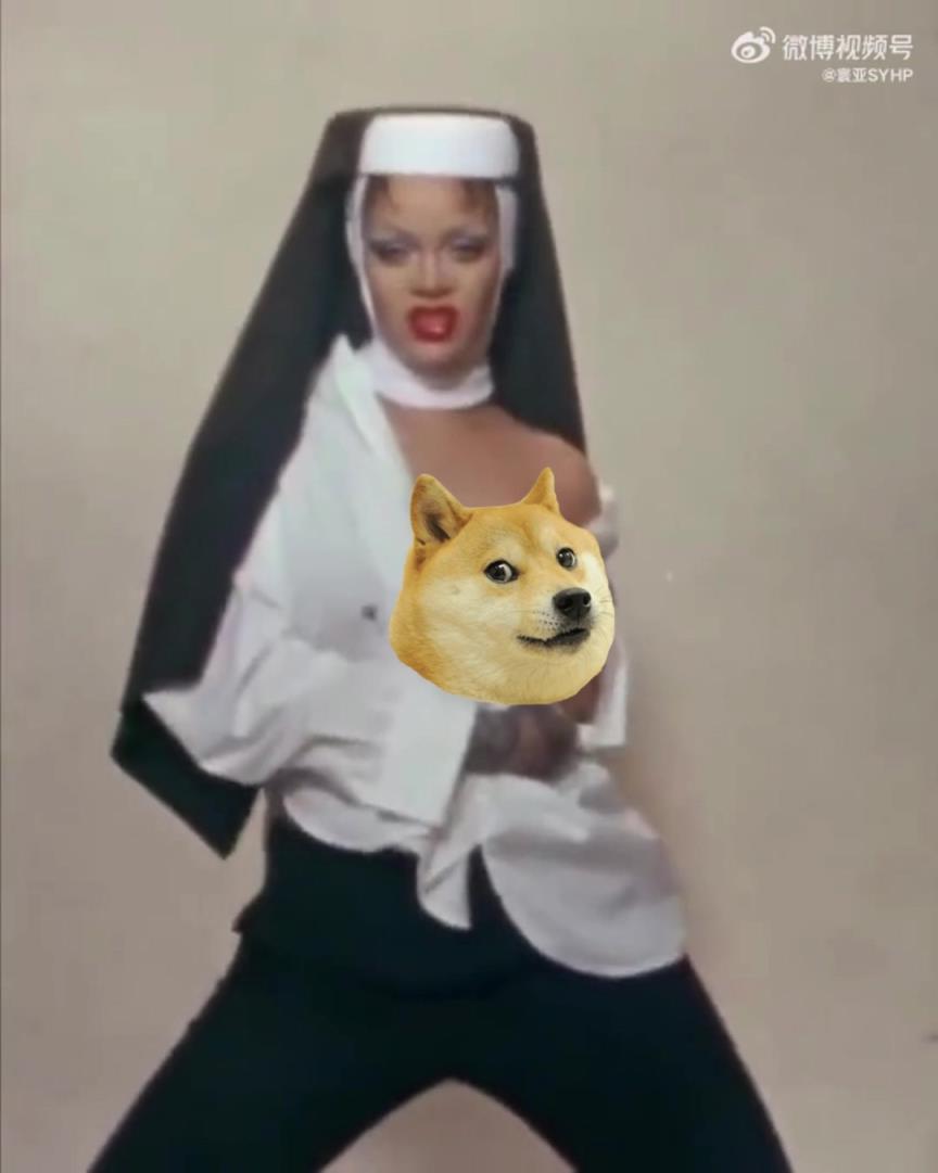 尺度不小！詹姆斯小迷妹蕾哈娜最新雜志封面被批丑化修女